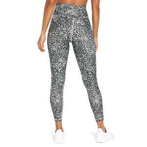 In Stock High Quality High-Waist Women's <b>Legging</b> <b>with</b> Unique Design Made From Best Quality Spandex Workout Gym Use Logo Waist - Product Image 5