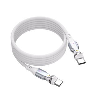 สายชาร์จแม่เหล็กแบบม้วนอัตโนมัติ 240W Type-C ถึง 540 องศา Type-C ชาร์จเร็ว - Product Image 3