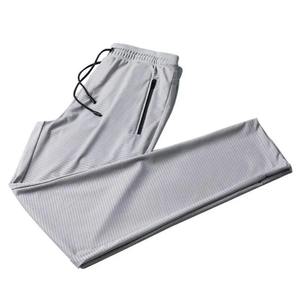 Pantalon de gymnastique d'été respirant en soie de glace pour hommes grande taille 10XL fermeture à la taille élastique sport élasticité pantalon de trou à la maison en grande vente - Product Image 4
