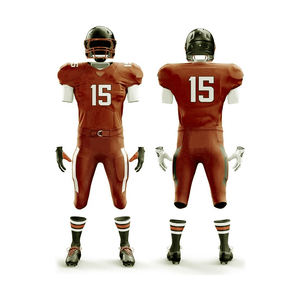 Personalizado totalmente personalizado fútbol americano Jersey Rugby Hombres Calientes uniformes de fútbol americano transpirable de talla grande personalizado americano - Product Image 2