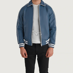 Veste de mode Softshell de style High Street avec fermeture à glissière à col rabattu motif de lettre Service OEM veste teinte unie - Product Image 1