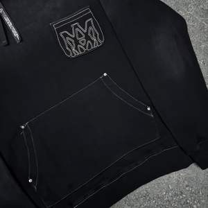 Sudaderas con Capucha para Hombre, Diseño Único y Personalizado, Bordado con Pedrería Decolorada por el Sol, 100% Algodón, Sudadera de Invierno, Venta al por Mayor - Product Image 5