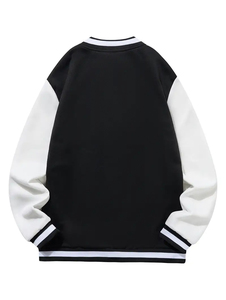 Vente en gros de vestes Letterman Varsity Blouson bombardier universitaire personnalisé par sublimation veste de baseball pour hommes - Product Image 4