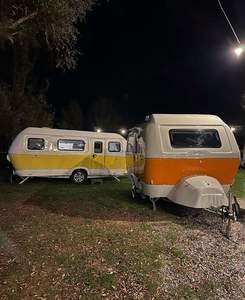 Caravana universal deslizable con techo rígido y portaequipajes, tipo teardrop, en venta con envío rápido a EE. UU. - Product Image 4