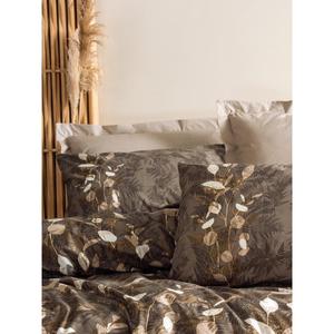 Foresta Beige Juego de funda nórdica doble hecha de caja de algodón suave - Product Image 3