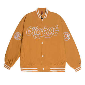 เสื้อแจ็กเก็ตบอมเบอร์ปักลายตัวหนังสือของผู้ชายเสื้อแจ็กเก็ตบอมเบอร์กันน้ำระบายอากาศได้ดีสำหรับฤดูหนาว - Product Image 3