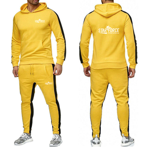 Survêtement de sport d'hiver confortable et respirant pour hommes, survêtement chaud de grande taille avec fermeture à glissière et logo personnalisé, nouveau pour le printemps - Product Image 3