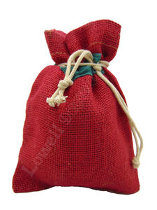 Lightweight & Sturdy <b>Reusable</b> Jute String Bag with Cotton Lining Daily Use Shopping <b>Pouch</b> for Personal & Gifting - Product Image 2
