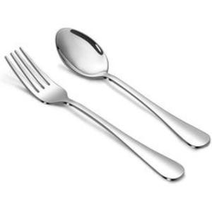 Ensemble de couverts en acier inoxydable haut de gamme, design minimaliste intemporel, collection 2 Brother's, modèle SSC-134, pour une décoration de cuisine élégante - Product Image 3