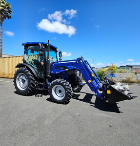 Tractor LOVOL M604 TB-2 2025 con Cabina, 4WD |   Tractor agrícola diésel de 60 CV con cargador frontal de enganche rápido Euro en venta. - Product Image 1