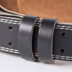 Cinturón de Peso Personalizado de Cuero para Levantamiento de Pesas, Unisex, Fabricado en Fábrica, a Bajo Precio, Cinturón de Cuero para Hombre - Product Image 5