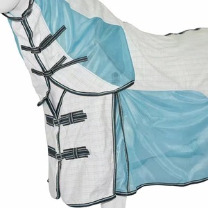 Karpet hangat penunggang kuda grosir karpet berkuda bulu domba stabil bersirkulasi karpet berkuda peralatan kustom karpet berkuda untuk dijual - Product Image 3