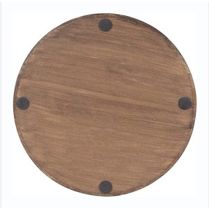 Plateau en bois de manguier fait à la main plateau de décoration en bois rond naturel et blanc plateau de service et de décoration utiliser des plateaux à bas prix approvisionnement en gros - Product Image 6