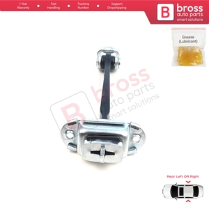 Charnière de porte arrière double cabine BDP1705 avec butée de freinage et limiteur pour Transporter T5 Double Cab 2003-2015 Plateforme/Châssis - Product Image 4