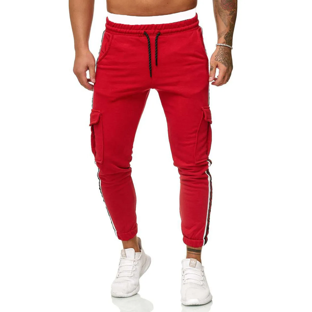 Aangepaste Joggingbroek Van Hoge Kwaliteit Gewatteerde Joggingbroek Voor Koud Weer Winter Heren Joggingbroek Casual Hoeveelheid Waterdicht Katoen