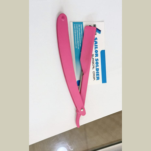 Rasoir de qualité professionnelle en acier inoxydable bord droit coupe gorge rasoirs barbier droit rasage rasoir soins personnels - Product Image 2