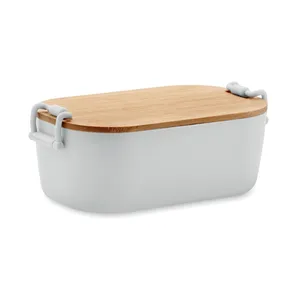 LEKKER Contenitore per Pranzo Sostenibile da 700ml in PP con Coperchio in Bambù, Prodotto Ecologico Portatile - Product Image 4