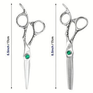 Top quality Barber Scissors - Stainless Steel <b>Shears</b> for Hair Cutting, Sharp, Durable, Ergonomic <b>Handle</b> for Professional Barbers - Product Image 5