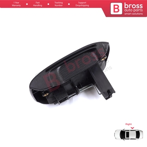 BDP1558-2 poignée d'ouverture extérieure de porte coulissante côté droit noir pour Kangoo KC Express FC Kubistar MK1 X76 8200107372 - Product Image 2