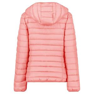 Veste d'hiver matelassée pour femme de haute qualité, tricotée, avec fermeture éclair sur le devant, imperméable, écologique, séchage rapide, respirante, à capuche - Product Image 3