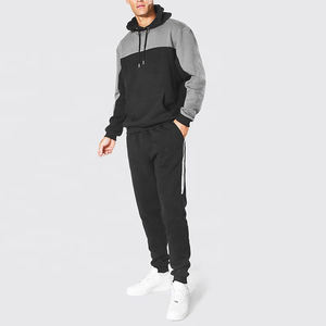 ชุดผ้าฝ้ายลายทางสำหรับผู้ชาย,ชุดออกกำลังกายสำหรับผู้ชาย - Product Image 2