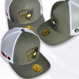 Casquette Snapback élégante, légère et durable, ajustable, avec dos en maille pour le sport, les vêtements quotidiens et les voyages Made in Vietnam - Product Image 6