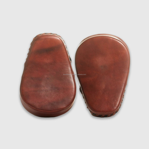 Premium Boxing <b>Focus</b> <b>Pads</b> Leather Mitts Custom Logo Punching <b>Pads</b> Muay Thai Training Equipment - Product Image 2