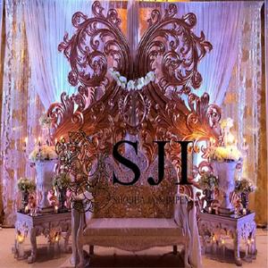 Marcos de Madera con Diseño de Paisley de Shobha Jain Impex, de la India, para Decoración de Bodas - Product Image 1