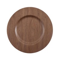 Handgemaakte Ontwerper Onder Plaat Op Maat Gemaakte Afgewerkte Fancy Hout Serveerplaat Fabrikant Van Houten Oplader Plaat Ronde Vorm