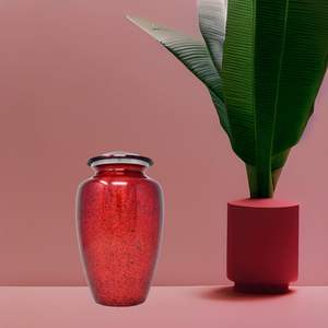Cherish Red Urns for Cenizas Recuerdo con bolsa roja-Urna pequeña para su ser querido-Urnas para cenizas humanas Adulto Hombre y Mujer - Product Image 3