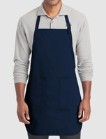 Fabricant du Bangladesh, tablier imperméable en coton polyester avec logo personnalisé à bas prix conçu pour les chefs, artistes et artisans,