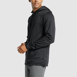 Recién llegado, sudaderas con capucha para hombre, sudaderas personalizadas de poliéster 100% ajustadas, sudaderas con capucha elásticas para hombre con cordón - Product Image 3