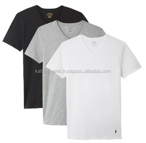 Camiseta de algodón con cuello redondo personalizable para hombre, gran oferta, último diseño, estampado de Color sólido de secado rápido para Fitness, venta al por mayor - Product Image 1