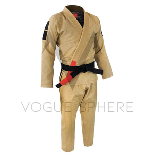 ชุดคาราเต้ดีไซน์ล่าสุด ขายส่ง น้ำหนักเบา ระบายอากาศได้ดี สไตล์โดดเด่น ผลิตจากโพลีเอสเตอร์/คอตตอน สำหรับผู้ใหญ่ทุกเพศ สีพื้น - Product Image 5