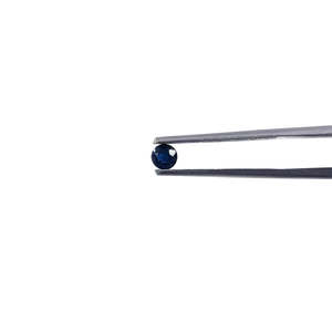 Pierres de saphir bleu naturel non traitées, rondes calibrées 3mm 4mm, taille ovale radiant, collection d'opale bleue, aigue-marine, saphir bleu - Product Image 2