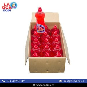 Detergente líquido concentrado "LA OCA CLASICO" de 1 litro, líquido lavavajillas ecológico para limpiar platos competitivo - Product Image 3