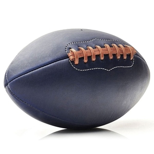 Pelota de rugby hecha a medida con material suave de calidad cosida a máquina para deportes de interior y exterior, eventos promocionales y clubes - Product Image 2