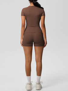 Ropa de Yoga multicolor de alta calidad, ropa de gimnasio transpirable y elástica, conjunto de Yoga para mujer - Product Image 5