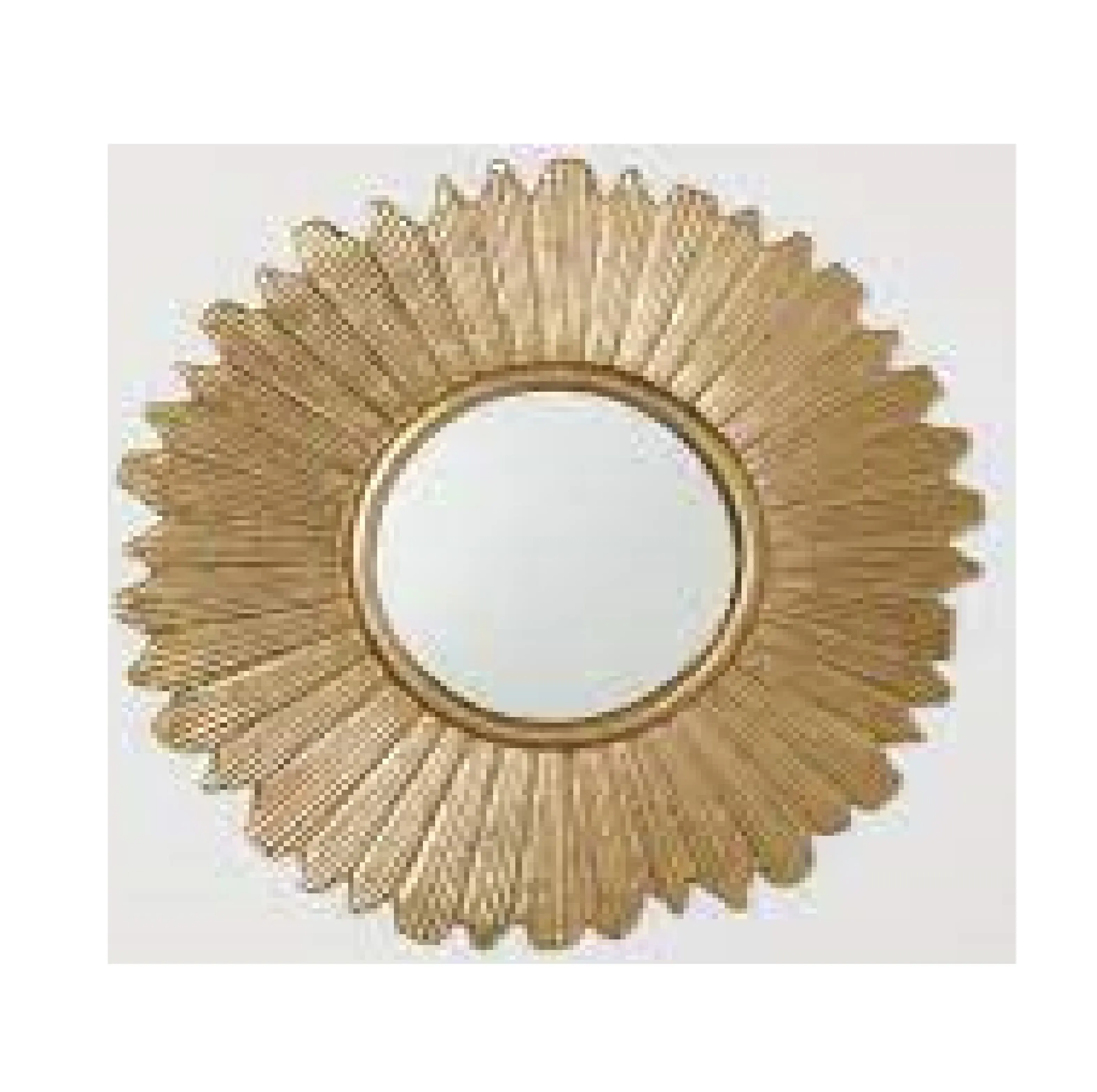 Iron Metal Decorative Mirror For Dressing Living Room Hot Selling Iron Bathroom Wall Handing Mirror