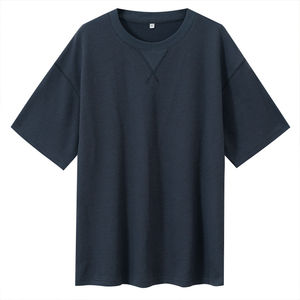 Alta calidad 180g Unisex O-cuello Camisetas a granel al por mayor Logotipo personalizado Impresión 100% algodón Tallas grandes Camisetas unisex - Product Image 5