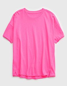 เสื้อยืดผ้าฝ้าย100% โอเวอร์ไซส์สำหรับผู้หญิงพิมพ์ลายแบบกำหนดเองสไตล์ฤดูร้อนทรงหลวมระบายอากาศได้ดีปักลายขนาดใหญ่พิเศษ - Product Image 3