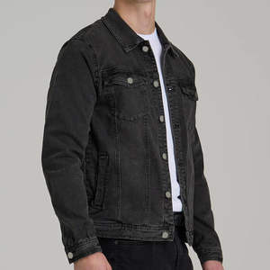Chaqueta Vaquera de Mezclilla para Hombre, Estilo Moderno, Venta al por Mayor, Barata, Última Moda 2025 - Product Image 3