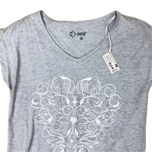 Cantidad a granel etiqueta personalizada Super calidad suelta camiseta deportes entrenamiento correr gimnasio Fitness Yoga camisetas casuales para mujeres - Product Image 2