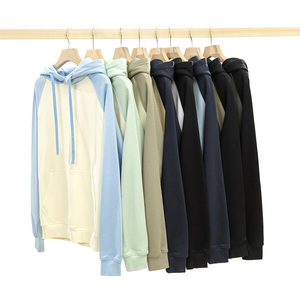 Sweat-shirt en coton épais brodé sur mesure, unisexe, patchwork, French Terry 400 gsm, molleton lourd, sweat-shirts pour hommes - Product Image 4