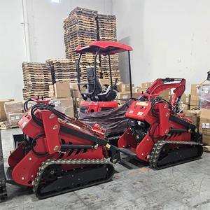 <span class=keywords><strong>Mini</strong></span> Skid Stuurlader Op Voorraad NM-330 Rato Motoremmer Boor Vijzel Palletvork Bevestigingen In Chicago - Product Image 2