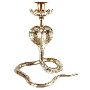 Brass Metal for Home Decorative with Glass Dining Table Living Room Decor <b>Concrete</b> Unique <b>Candle</b> Jar Pairs of 3 - Product Image 3