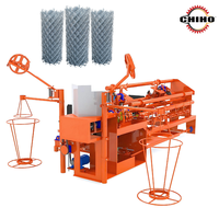 (VietNam) diamante automatico doppio manuale operare rete metallica collegamento a catena recinzione tessitura rete scherma che fa macchina prezzo di fabbrica