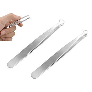 Pince à épiler à pointe incurvée en fil de saut en acier inoxydable pour montre d'ordinateur portable Bga - Product Image 4