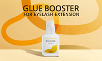 Accélérateur de séchage liquide Mango Booster pour extensions de cils - Professionnel, longue durée, séchage rapide, 15 ml, outils pour cils coréens