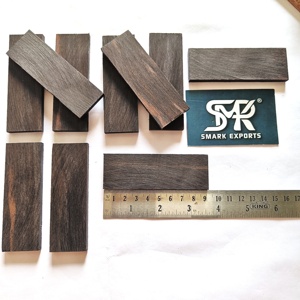 Ébauches de manche de couteau en bois d'ébène exotique Matériau durable pour la fabrication de couteaux faits à la main et les projets d'artisanat de lame - Product Image 5